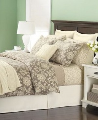 Martha Stewart Bedding, Luxury Triple Brushed Solid Beige Euro European Flannel Sham Inglenook Martha Stewart Bedding, Luxury Triple Brushed Solid Beige Euro European Flannel Sham Inglenook