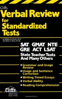 Verbal Review for Standardized Tests (Cliffs Test Prep) Verbal Review for Standardized Tests (Cliffs Test Prep)