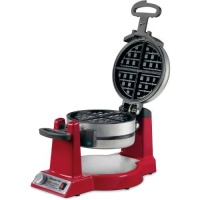 Waring Pro WMK600 Double Belgian-Waffle Maker Red Refurbished Waring Pro WMK600 Double Belgian-Waffle Maker Red Refurbished