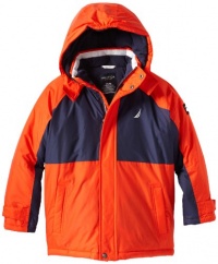 Nautica Boys 8-20 Heavyweight Snorkle Jacket, Tomato, X-Large Nautica Boys 8-20 Heavyweight Snorkle Jacket, Tomato, X-Large