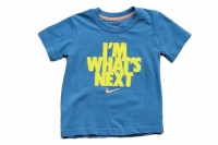 Nike Boy's I'm What's Next Short Sleeve T-Shirt (6, Blue Hero) Nike Boy's I'm What's Next Short Sleeve T-Shirt (6, Blue Hero)