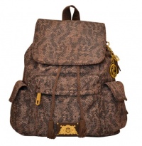 Juicy Couture Trinity Rucks Nylon Backpack, Neutral Brown Snake Juicy Couture Trinity Rucks Nylon Backpack, Neutral Brown Snake