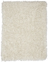 Area Rug 5x8 Rectangle Shag Ivory Color - Anji Mountain Silky Shag Rug from RugPal Area Rug 5x8 Rectangle Shag Ivory Color - Anji Mountain Silky Shag Rug from RugPal
