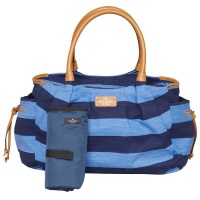 Kate Spade Jubilee Stripe Stevie Baby Bag in Navy Blue/Blue Kate Spade Jubilee Stripe Stevie Baby Bag in Navy Blue/Blue