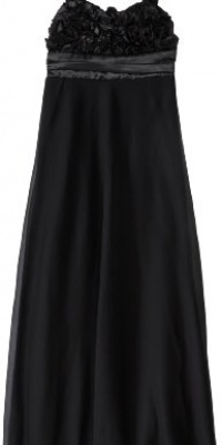 Ruby Rox Girls 7-16 Maxi Dress with Soutach Bodice, Black, 14 Ruby Rox Girls 7-16 Maxi Dress with Soutach Bodice, Black, 14
