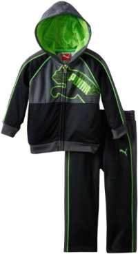 Puma - Kids Baby-Boys Infant Cat Fleece Set, Black, 18 Months Puma - Kids Baby-Boys Infant Cat Fleece Set, Black, 18 Months