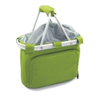 Picnic Time Metro Uno Insulated Tote with Lunch Service for 1, Lime Picnic Time Metro Uno Insulated Tote with Lunch Service for 1, Lime
