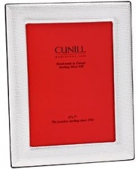 Cunill Silver Cleo Frame for 5 by 7-Inch Photograph, Sterling Silver Cunill Silver Cleo Frame for 5 by 7-Inch Photograph, Sterling Silver
