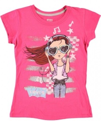 Levi's Gotta Have Tunes T-Shirt (Sizes 7 - 16) - pink, 12 - 14