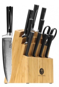 Ginsu 05919 12-Piece Chikara Damascus Series Boxed Knife Set Ginsu 05919 12-Piece Chikara Damascus Series Boxed Knife Set