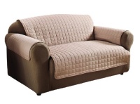 Innovative Textile Microfiber Loveseat Furniture Protector, Natural Innovative Textile Microfiber Loveseat Furniture Protector, Natural