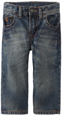 Wrangler Boys 2-7 Relaxed Fit Straight Leg Style Jean, High Noon, 2T Wrangler Boys 2-7 Relaxed Fit Straight Leg Style Jean, High Noon, 2T