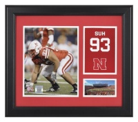 Ndamukong Suh Framed Campus Legend 12x15 Collage | Details: Nebraska Cornhuskers Ndamukong Suh Framed Campus Legend 12x15 Collage | Details: Nebraska Cornhuskers