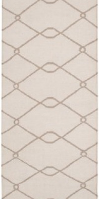 Surya FAL1015 Fallon Designer Flat Weave Hand Woven 100% Wool Ivory Rug (2-Feet 6-Inch x 8-Feet ) Surya FAL1015 Fallon Designer Flat Weave Hand Woven 100% Wool Ivory Rug (2-Feet 6-Inch x 8-Feet )
