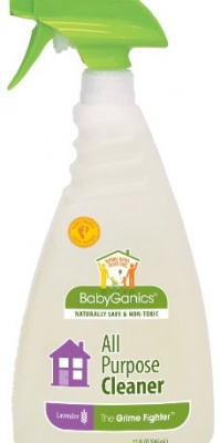 BabyGanics The Grime Fighter All Purpose Cleaner, Lavender, 32-Fluid Ounce Bottles (Pack of 3) BabyGanics The Grime Fighter All Purpose Cleaner, Lavender, 32-Fluid Ounce Bottles (Pack of 3)