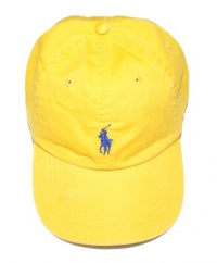 Polo Ralph Lauren Men Pony Logo Adjustable Hat Cap (One size, Yellow) Polo Ralph Lauren Men Pony Logo Adjustable Hat Cap (One size, Yellow)