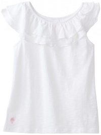 Lilly Pulitzer Girls 2-6X Mini Wynne Knit Top, Resort White, X-Small Lilly Pulitzer Girls 2-6X Mini Wynne Knit Top, Resort White, X-Small