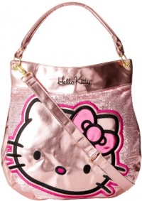 FAB Starpoint Girls 7-16 Hello Kitty Metallic Shine Tote, Pink, One Size FAB Starpoint Girls 7-16 Hello Kitty Metallic Shine Tote, Pink, One Size
