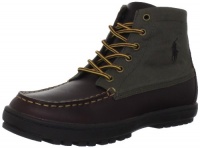 Polo by Ralph Lauren Lorenzo Mid Boot (Toddler/Little Kid/Big Kid),Olive/Chocolate,8.5 M US Toddler