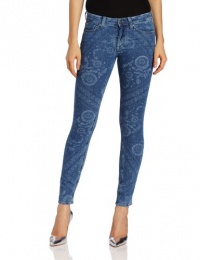 MiH Jeans Women's Breathless Low Rise Skinny Leg, Bleach Bandana, 32 MiH Jeans Women's Breathless Low Rise Skinny Leg, Bleach Bandana, 32
