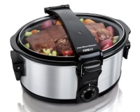 Hamilton Beach 33461 Stay or Go 6-Quart Portable Slow Cooker Hamilton Beach 33461 Stay or Go 6-Quart Portable Slow Cooker