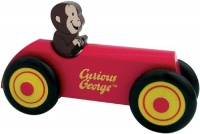 Curious George Wooden Car by Schylling - Childrens Wooden Toy Curious George Wooden Car by Schylling - Childrens Wooden Toy