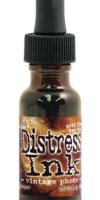 Ranger Tim Holtz Distress Ink Reinker 1/2-Ounce, Vintage Photo Ranger Tim Holtz Distress Ink Reinker 1/2-Ounce, Vintage Photo