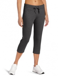 Champion Women's Eco Fleece Knee Pant, Granite Heather, Medium Champion Women's Eco Fleece Knee Pant, Granite Heather, Medium