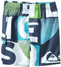 Quiksilver Boys 2-7 Destruction Volley, Vintage Blue, 6/Medium Quiksilver Boys 2-7 Destruction Volley, Vintage Blue, 6/Medium