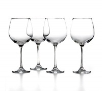 Martha Stewart Collection Glassware, Set of 4 Red Wine Glasses Martha Stewart Collection Glassware, Set of 4 Red Wine Glasses