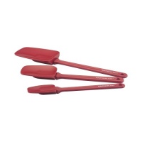 Rachael Ray Tools 3-Piece Spoonula Set, Red