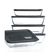 No Leak Lids Ten Piece Storage Dish Set with Cover No Leak Lids Ten Piece Storage Dish Set with Cover