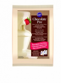 Wilton 2104-2619 White Chocolate Pro Melting Chocolate Wafers Wilton 2104-2619 White Chocolate Pro Melting Chocolate Wafers
