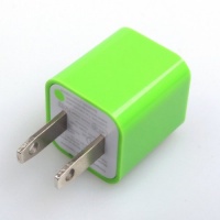 BestDealUSA Durable Mini USB AC Power Adapter /Charger Green For iPod iPhone BestDealUSA Durable Mini USB AC Power Adapter /Charger Green For iPod iPhone