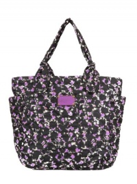 Marc by Marc Jacobs Pretty Nylon Tate Tote Black Purple Multi Marc by Marc Jacobs Pretty Nylon Tate Tote Black Purple Multi