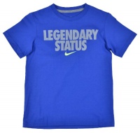 Nike Boys' Legendary Status Graphic Shirt-Blue/Gray-Youth Small Nike Boys' Legendary Status Graphic Shirt-Blue/Gray-Youth Small