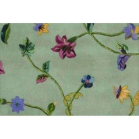 Nourison JL36 Julian Rectangle Rug, 5.3 by 8.3-Inch, Light Green Nourison JL36 Julian Rectangle Rug, 5.3 by 8.3-Inch, Light Green