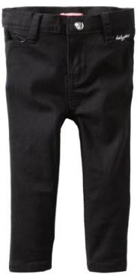 Baby Phat - Kids Baby-girls Infant Colored Twill Jean, Black, 12 Baby Phat - Kids Baby-girls Infant Colored Twill Jean, Black, 12
