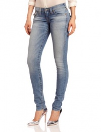 True Religion Women's Julie Skinny Flap Jean, W3 Sunset Pass, 27 True Religion Women's Julie Skinny Flap Jean, W3 Sunset Pass, 27