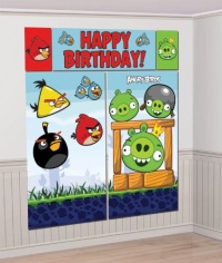 Angry Birds Scene Setter Wall Decorations (Blue) Party Accessory