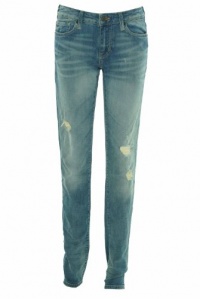 Ralph Lauren Blue distressed size 26 worn Skinny Low Slim Jean Ralph Lauren Blue distressed size 26 worn Skinny Low Slim Jean