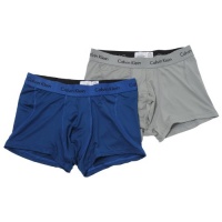 Calvin Klein Men's 2 Pack Trunk Brief, Full Moon Atlantis, Medium Calvin Klein Men's 2 Pack Trunk Brief, Full Moon Atlantis, Medium