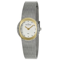 Skagen Women's O689SGSW Quartz White Dial Stainless Steel Watch Skagen Women's O689SGSW Quartz White Dial Stainless Steel Watch