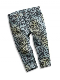 GUESS Kids Girls baby girl leopard-print jeans (12-24m), PRINT (12M) GUESS Kids Girls baby girl leopard-print jeans (12-24m), PRINT (12M)