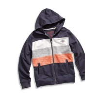 GUESS Kids Big Boy Color-Blocked Long-Sleeve Hoodie, INDIGO (8/10) GUESS Kids Big Boy Color-Blocked Long-Sleeve Hoodie, INDIGO (8/10)