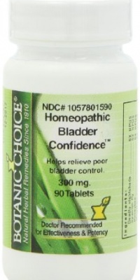 Botanic Choice Herbal Bladder Confidence Formula, 300 mg, 90 Tablets (Pack of 5) Botanic Choice Herbal Bladder Confidence Formula, 300 mg, 90 Tablets (Pack of 5)