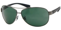 Ray Ban RB3386 Sunglasses-004/71 Gunmetal (Gray Green Lens)-67mm Ray Ban RB3386 Sunglasses-004/71 Gunmetal (Gray Green Lens)-67mm
