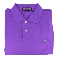 Vineyard Vines Men's Cotton Solid Dragonfruit Purple Classic Polo Shirt Vineyard Vines Men's Cotton Solid Dragonfruit Purple Classic Polo Shirt