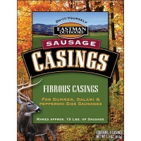 Eastman Outdoors 38675 Fibrous Casings: Smoke-Permeable (Makes 15 Pounds of Sausage) Eastman Outdoors 38675 Fibrous Casings: Smoke-Permeable (Makes 15 Pounds of Sausage)