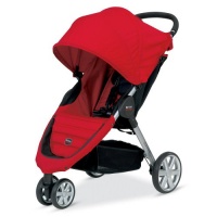 Britax 2012 B-Agile Stroller, Red Britax 2012 B-Agile Stroller, Red